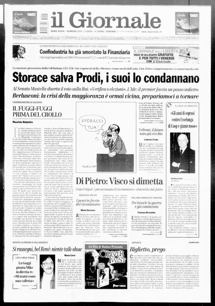 Il giornale : quotidiano del mattino